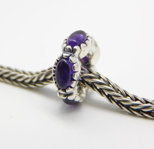 Five Petals Spacer Amethyst - The Palace of Amber